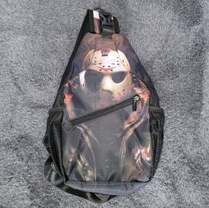 Friday The 13th Jason Voorhees Sling Backpack Nwot